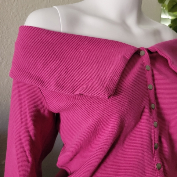 Anthropologie Maeve Off Shoulder Top - Picture 2 of 6